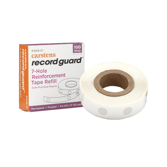 Record Guard® Hole Punch Reinforcements, Side Hole, 1 Box