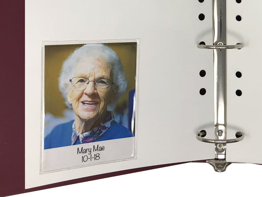 Self Adhesive Binder Pockets - Photo Size